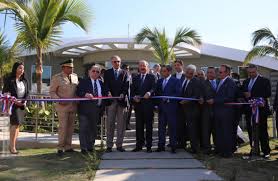 Президент Медина открыл вертолетную площадку в Санто-Доминго