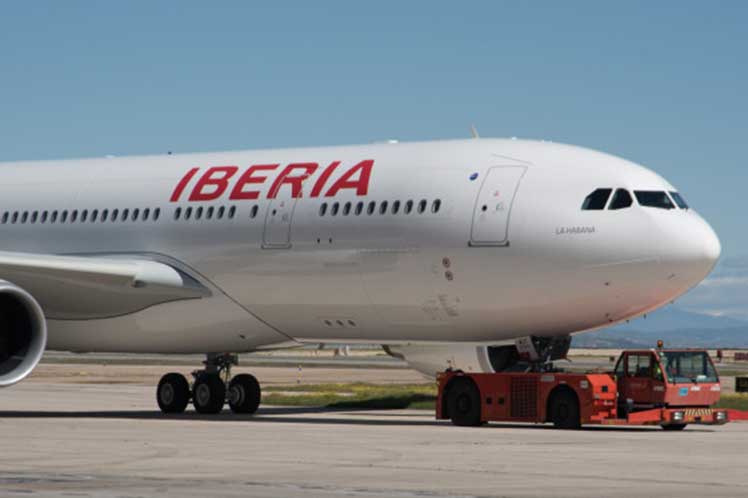 Иберия испанская авиакомпания полеты в Гавану 70-летие полетов Иберии
