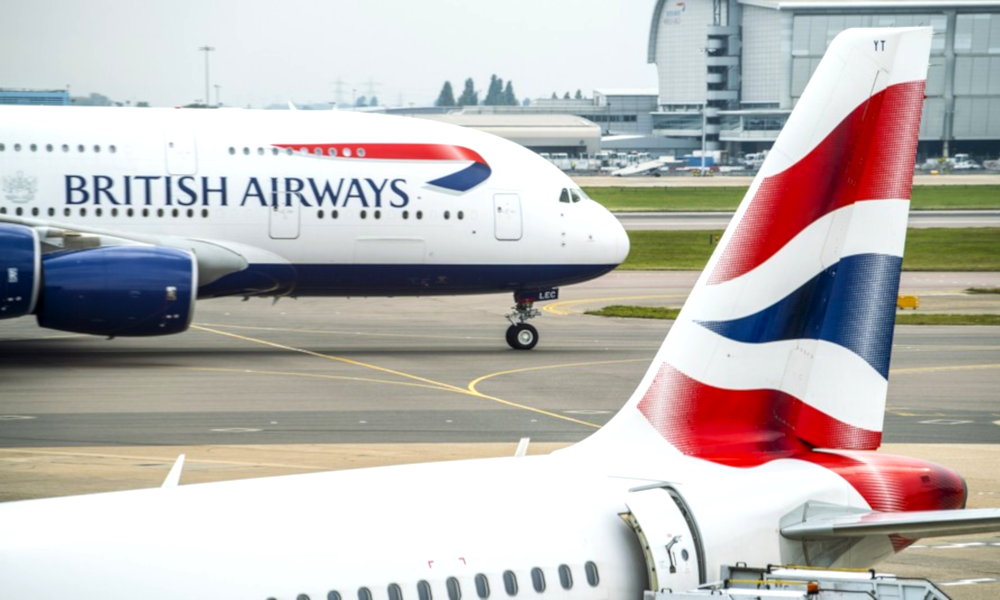 British Airways  самолеты