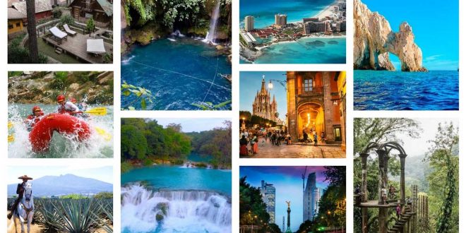 множество направлений и видов туризма в Мексике