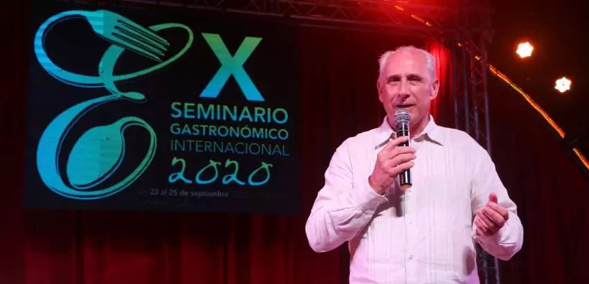 Хосе Карлос де Сантьяго на закрытии семинара Excelencias Gourmet