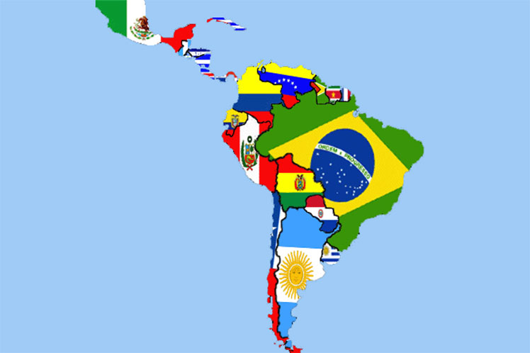 Латинская Америка на карте
