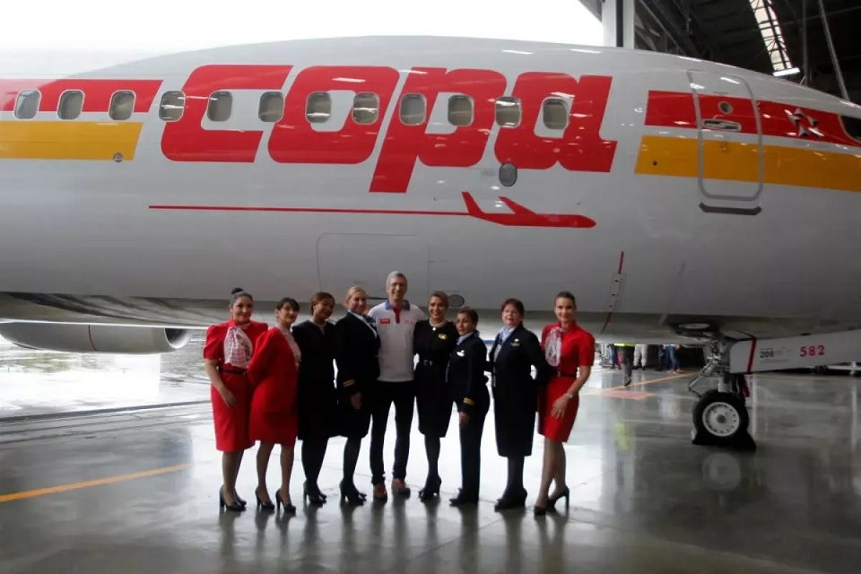 airplane COPA peoples