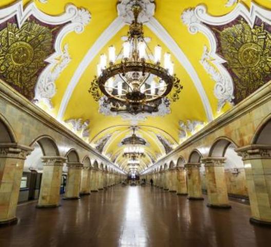 подземные Дворцы - московское метро