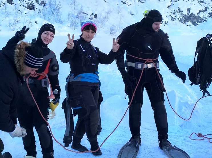 siberian diving