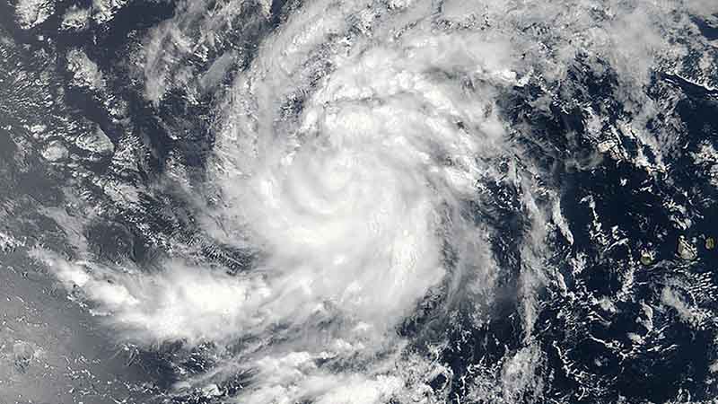 Ураган "Ирма" начал разрушения на малых Антильских островах
