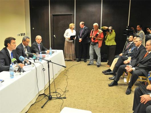Президент Галисии встретился с предпринимателями его страны и с соотечественниками на Кубе 